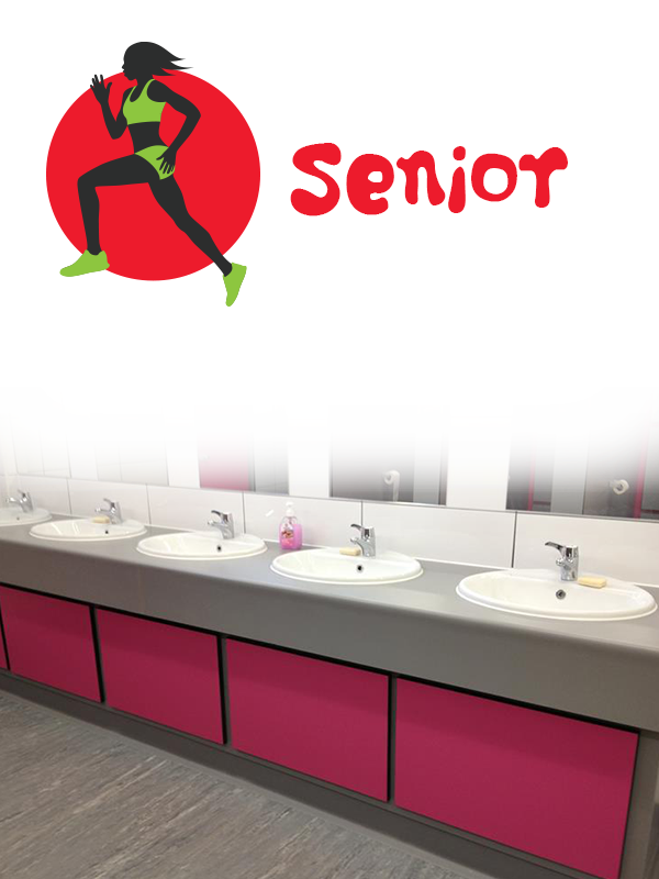 senior school vanity units